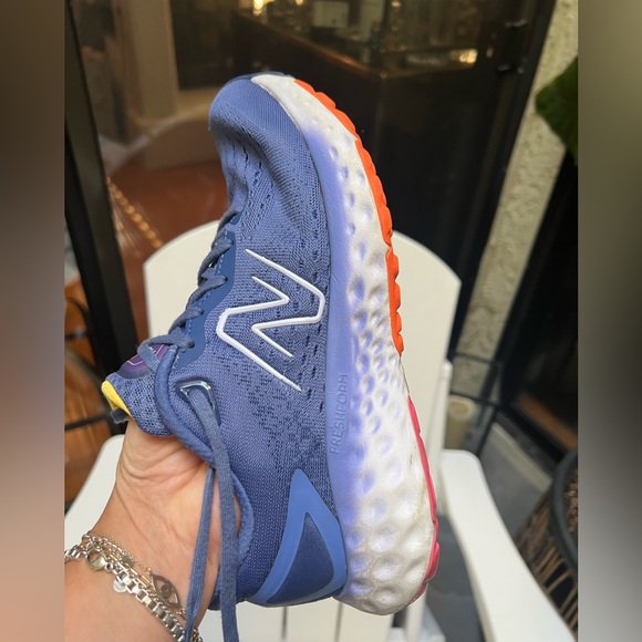 👟New Balance👟 Purple and Orange Athletic Sneakers. Size 8 - Picture 9 of 10